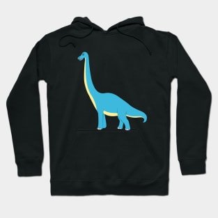 Cute Happy Dinosaur Brachiosaurus Hoodie